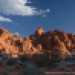 RV campground in Valley of Fire, NV
