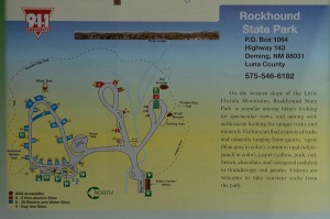 Rockhound State Park Campground Map