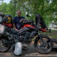 Steve Henley and his Triumph Tiger
