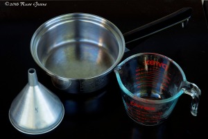 Making lip balm: tools of the trade